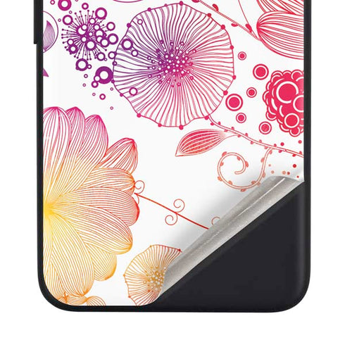 Elegant Flowers Google Pixel 4a Skin